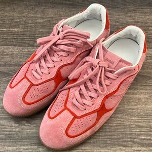 ALOHAS 490 Rife Trainers Pink and Red Sneakers size 41 fits US 10